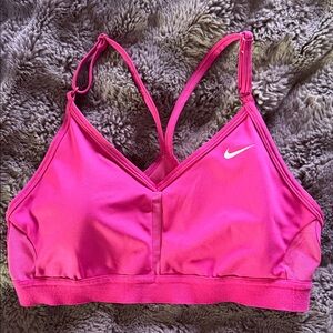 Nike Women's Vibrant Pink Sports Bra